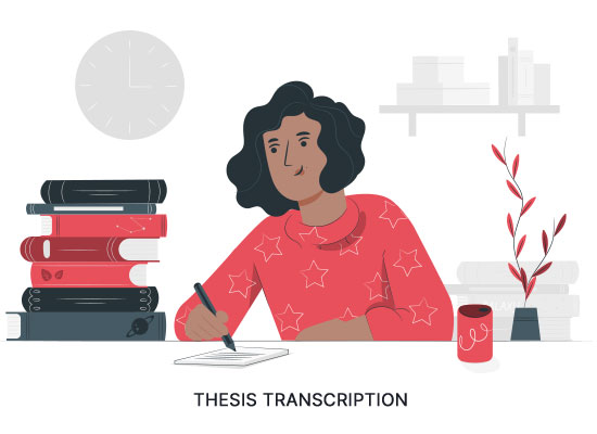 thesis transcription services