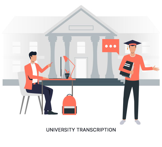 university transcription services